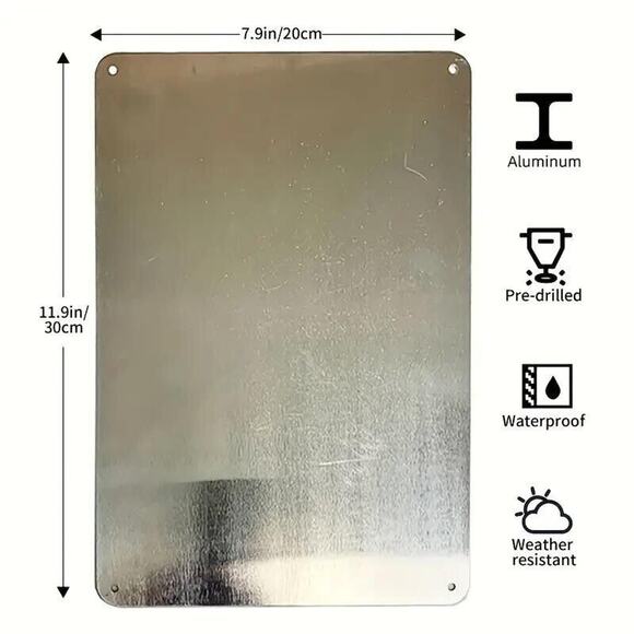 Tin Metal Sign • Marine Corp • Army • Pinup Girl Holding M16 Rifle •World War II - Picture 5 of 10